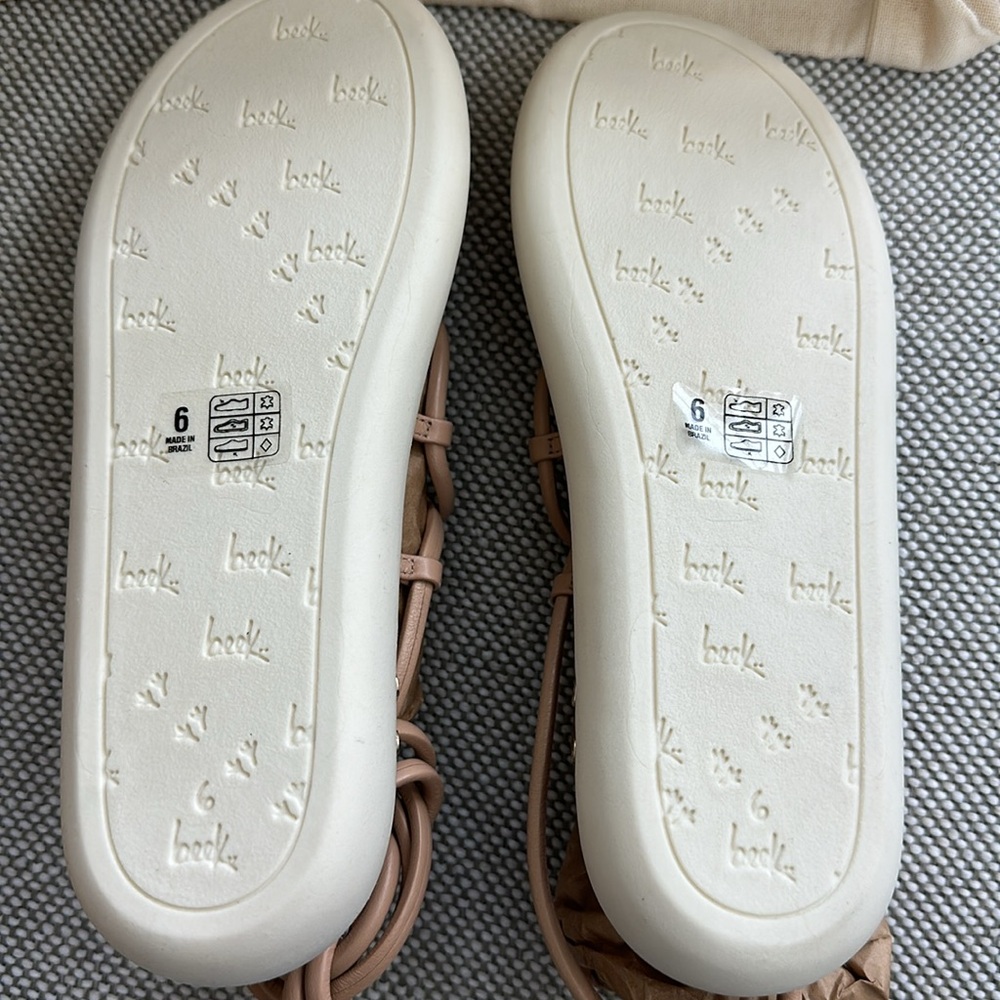 Beek Lace Up Leather Sandals - Picture 6 of 8